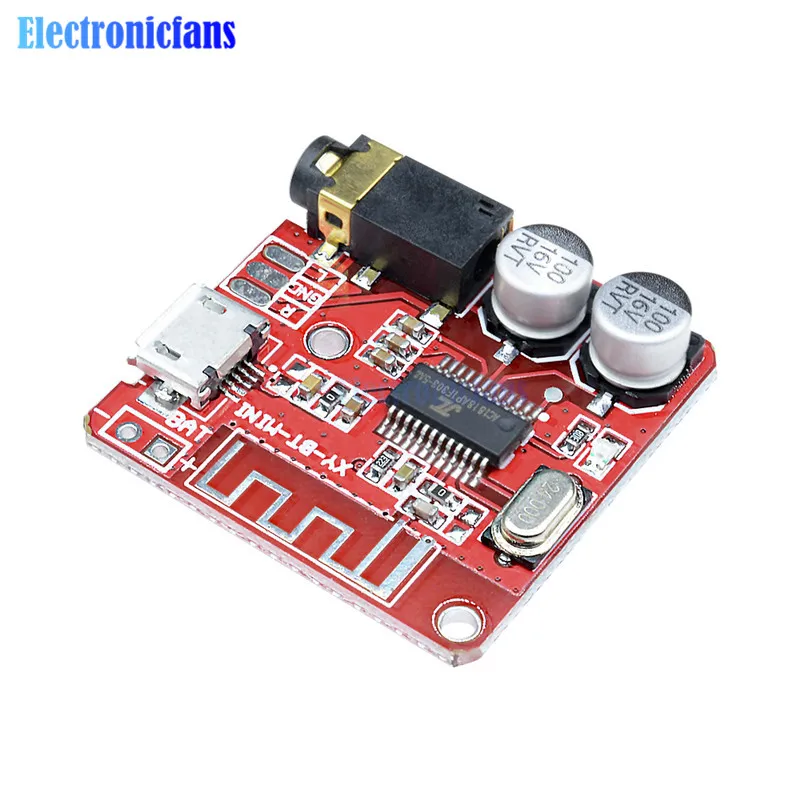 Mini reproductor MP3 3.7-5V Bluetooth 4.1 sin pérdida decodificador Board Micro USB TF tarjeta SD