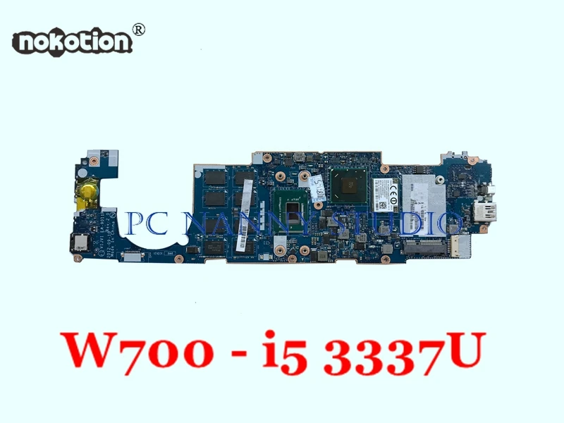 Материнская плата PCNANNY V1JV1 LA-9011P для Acer W700 Intel Core i5 3337U HD 4000-4 Гб RAM материнская