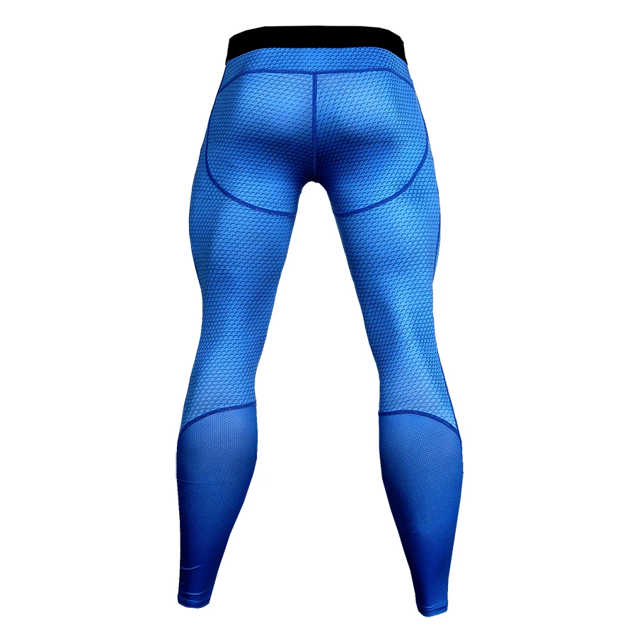Blue leggings for men Clearance
