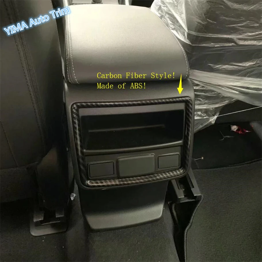 

Lapetus Car Styling Armrest Box Rear Air Conditioning AC Vent Outlet Cover Trim ABS Fit For Subaru Forester 2019 / 2 Colors