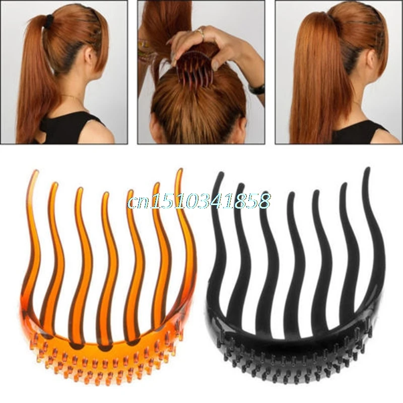 

Hair Styler Volume Inserts Hair Clip Bouffant Ponytail Hair Comb Bumpits Hair Accessories #Y51#