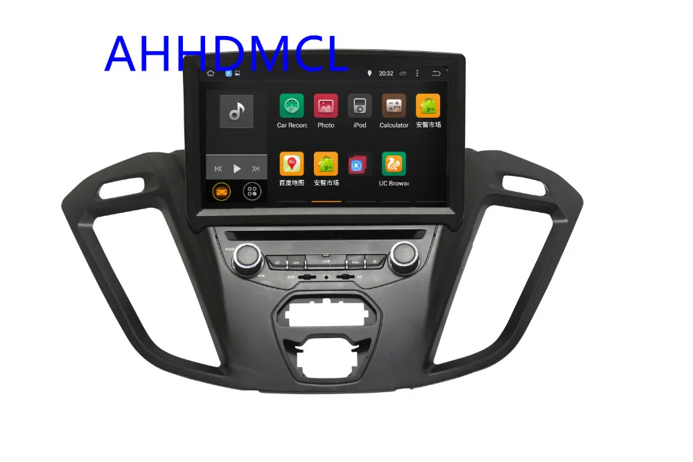Sale AHHDMCL Car Multimedia Player Stereo DVD Android 9.0 GPS For Ford Tourneo Transit 150 250 350 350HD 2013 2014 2015 2016 2017 5
