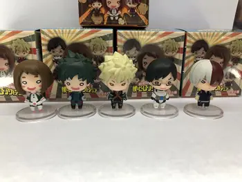 

Anime My Hero Academia Midoriya Izuku Bakugou Katsuki PVC Action Figure Collectible Model doll toy 5cm