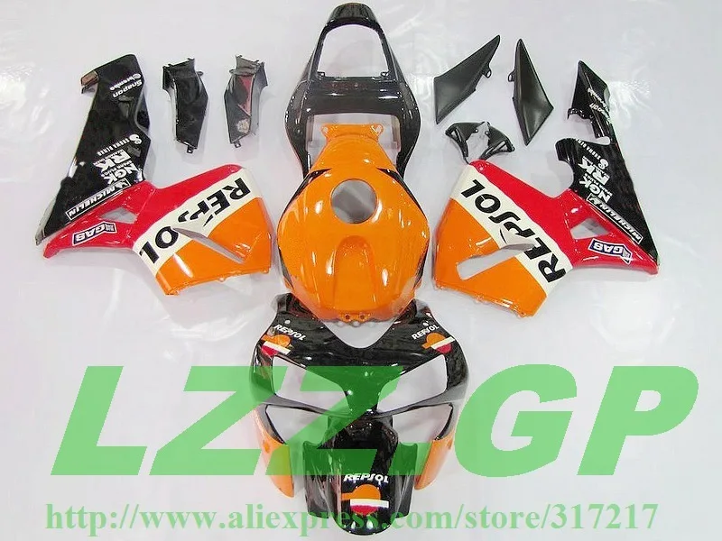 Новинка 100% Обтекатели REPSOL для инъекций HONDA CBR600RR F5 03 04 CBR 600RR 03-04 CBR600 2003 2004 комплект