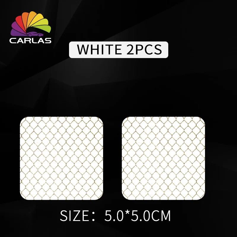 

New 2 Piece Adhesive Shining Reflective Warning Tape / Square Printing Reflective Tape for cars Safety