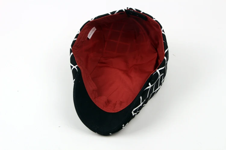 spring summer artist plaid berets hat gorras planas duckbill boina feminina flat sun hat vintage newsboy hat peaked cap bone men white beret men