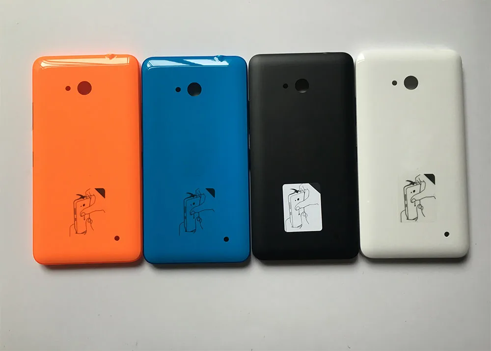 Оригинальная Крышка батарейного отсека для Nokia 640 задняя крышка корпуса Microsoft lumia