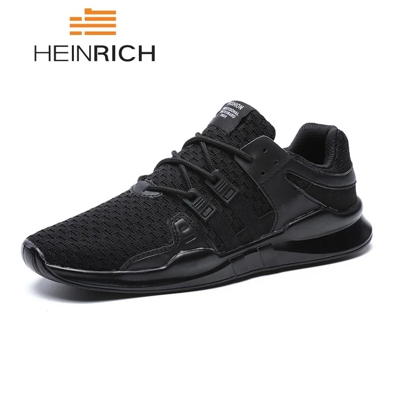 

HEINRICH Men Summer Shoes New Fashion Man Sneakers Breathable Shoes Lace-Up Mens Casual Shoes Zapatillas Hombre Deportiva