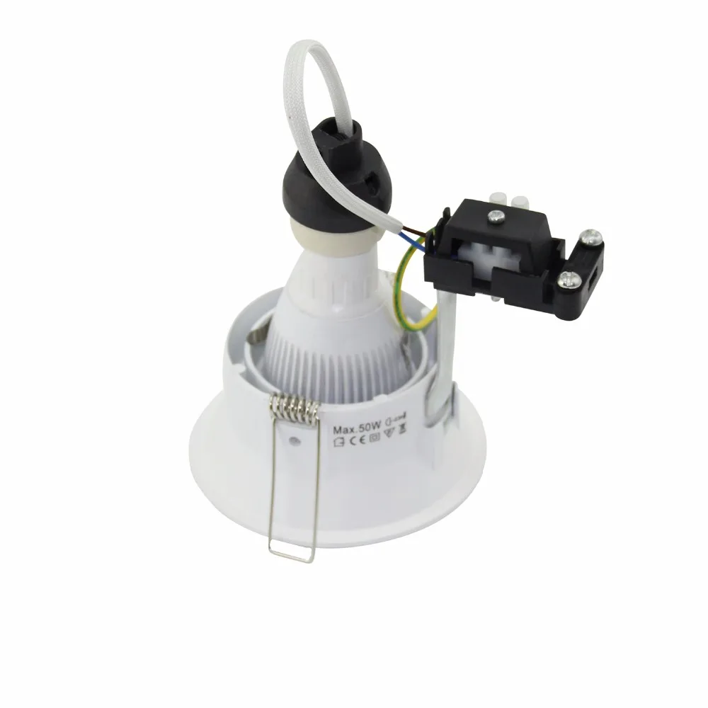 Fire Rated Square Led Ceiling Light Fixture Recessed Light Fixture of led spotlight Down Light