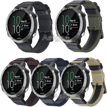 

Classic Woven Nylon Band Strap For Garmin Forerunner 645 Replacement Bracelet for garmin forerunner 645 Smart Watch watchbands