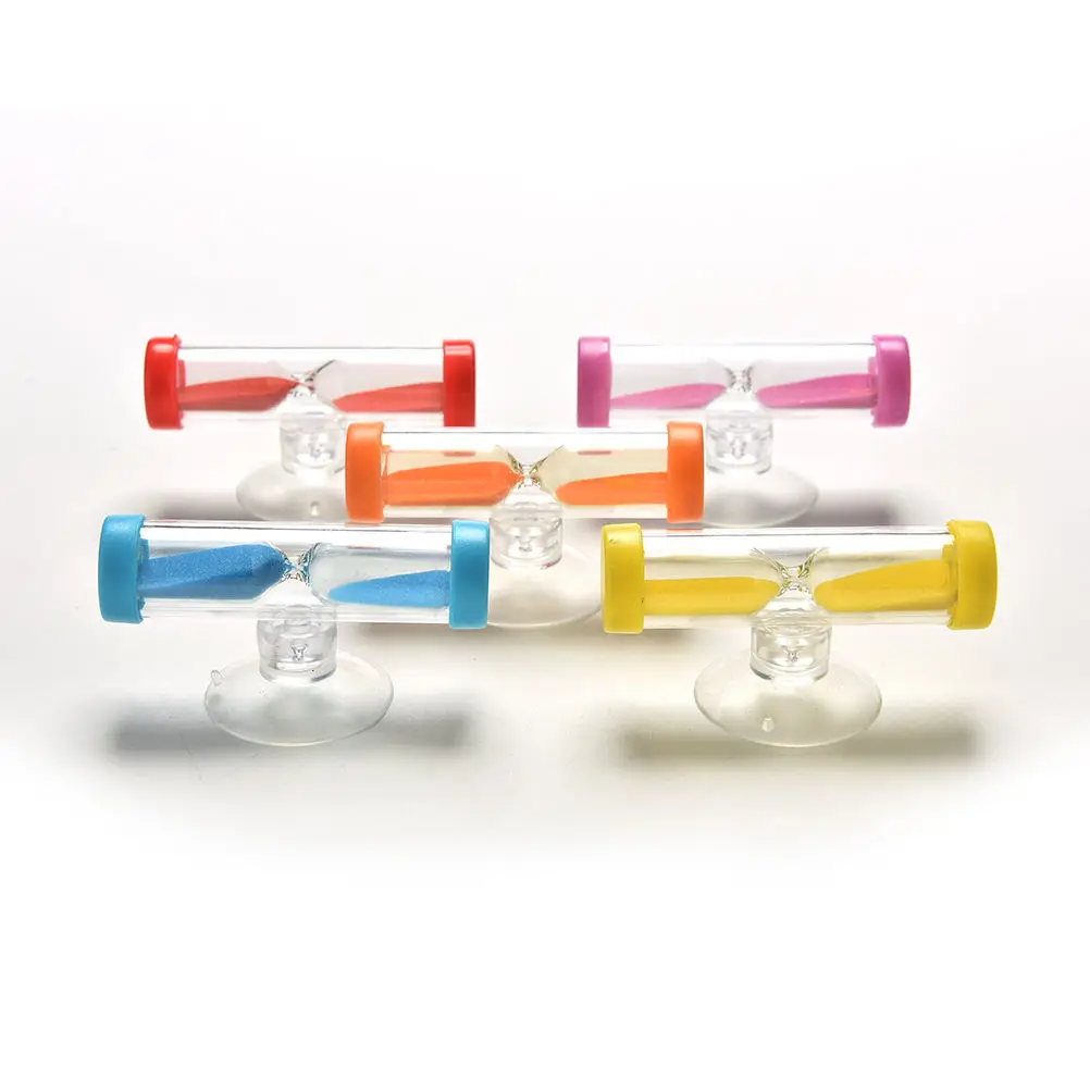 3 Minute Hourglass Sand Timer Clock Sandglass for Tooth Brush Shower Timer with Suction Cup Kid Child Math Learning Toys 3 Minute Hourglass Sand Timer Clock Sandglass for Tooth Brush Shower Timer with Suction Cup Kid Child Math Learning Toys