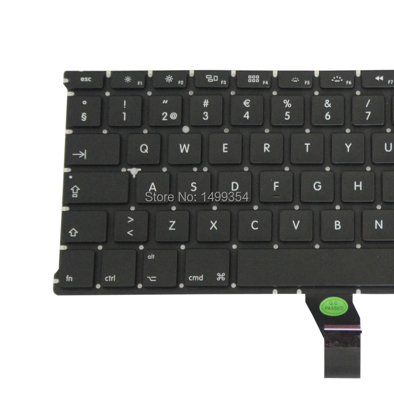 5 шт. новая A1369 A1466 шведская клавиатура для Apple Macbook Air 13 ''A1466 Швеция стандарт 2011