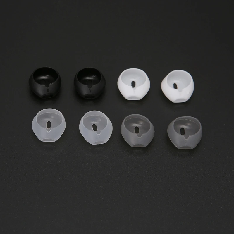 4 Pairs Silicone Antislip Earphone Earbuds Tips Cover For AirPods Apple EarPods