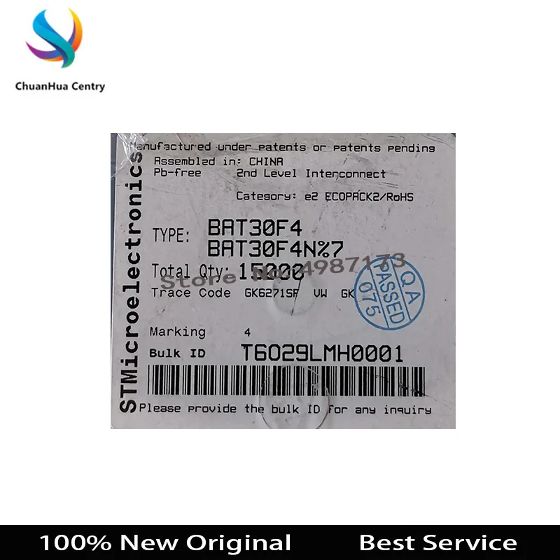 

1 pcs 100% Original BAT30F4N In Stock Newest BAT30F4N BAT30 BAT30F4 Bigger Discount for the more quantity