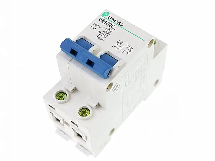 DZ47 DC 2P 32A 250V 10kA автоматический выключатель MCB предохранитель безопасности C