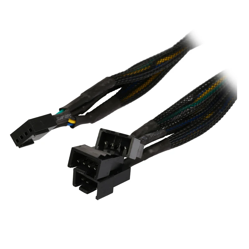 6 &quot длинными рукавами дюймов 1 до трех ( 3 ) x 4 pin TX4 шим мульти карман вентилятор