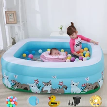 1 комплект надувной круг для купания ребенка бассейн Piscina портативный открытый детский бассейн Ванна детский бассейн водная Ванна