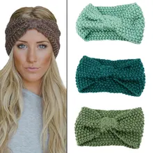 Аксессуары для инструментов, модные женские вязаные крючком крестики, чалма с бантиком, вязаная повязка на голову, косы, заколка для плетения косы, 1 шт