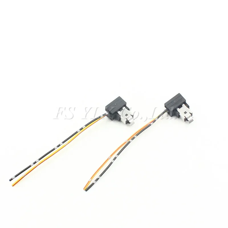 

10pcs h1 halogen bulb connector socket extension wire h1 power plug adapter connector for h1 halogen bulb plug and play socket