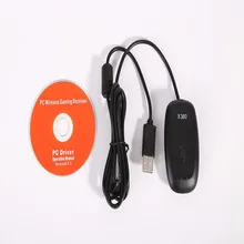 Wireless Receiver for XBOX 360 Controller 2.4G Wireless Gaming USB Adapter for PC Window 7 8 10 Vista XP Gamepads