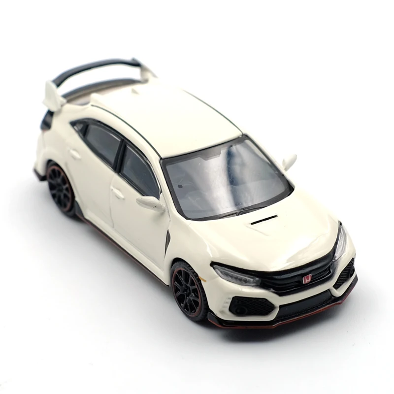 1: 64 TSM модели Honda Civic Тип R литья под давлением модель автомобиля Мини GT литья под давлением металлические игрушки подарок на день рождения для детей мальчик другой