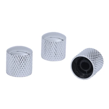 

SYDS 3 PCS Silver Tone Volume Controller for Guitar