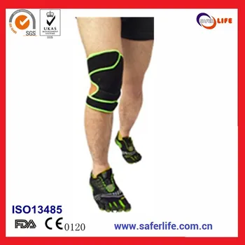 

High Quality 4 Springs Compression Sport Knee Protector & Professional Basketball Knee Brace Cycling Knee Guards