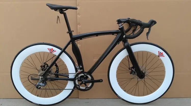 Kalosse Road bicycle 70mm wheels 700C *23 tires man and woman 52cm Road bike 18/20/22 speed road bike