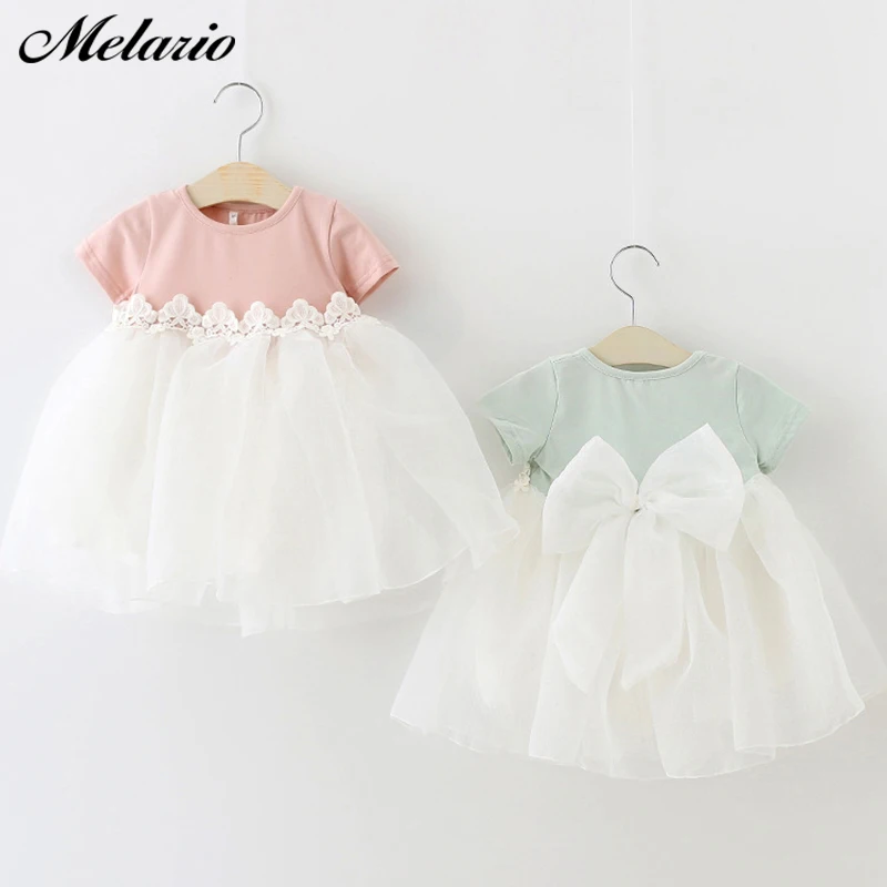 

Melario Baby Girl Dresses 2020 Baby Girl Birthday Party Tutu Dresses for Toddlers Princess Clothes 1 Year Girls Baptism Clothing