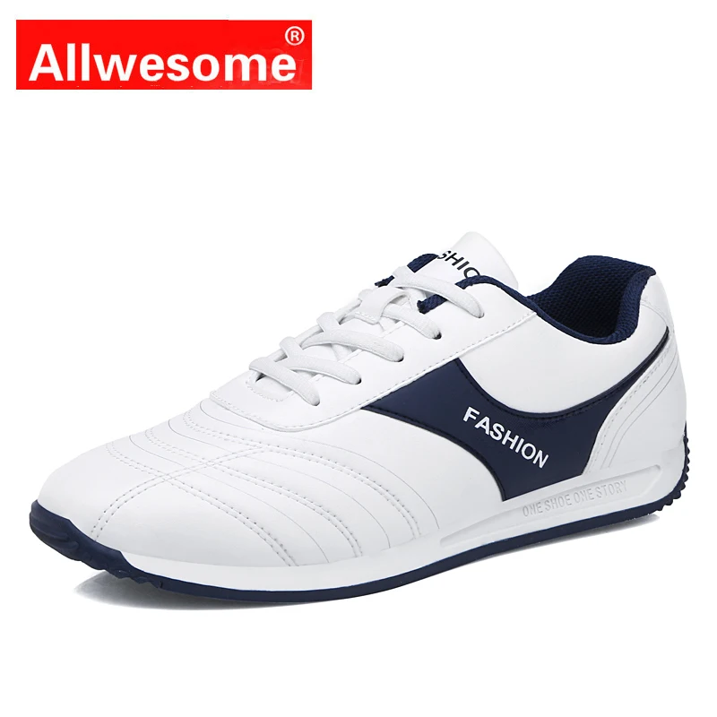 

Allwesome Men Casual Rubber Shoes Trendy Designer Basket Sneakers Adult Breathable Comfortable Lace Up Outdoor Zapatillas