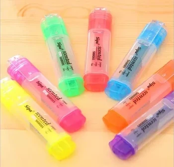 

Scented Highlighters Color marker pen 10pcs free shipping