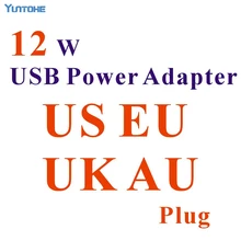 100 шт./партия* Настоящее 2.4A 12 Вт AU США Великобритания ЕС plug стены AC Зарядное устройство usb Мощность адаптер для нового iPad air 5 6/Mini 3 4/для iPhone