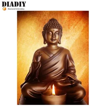 

china buddha 5D DIiamond Painting buddha Full Square Diamond Embroidery Cross Stitch,3d,Mosaic,stickers,mazayka,home decor