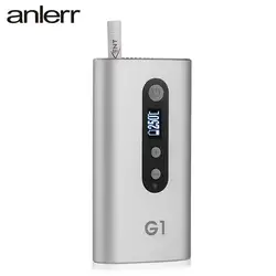 Anlerr Оригинал жидкостью Vape G1 испаритель Встроенный 2200 mah светодиодный Дисплей коробка сухой травы Mod Kit не горят картриджи для электронных