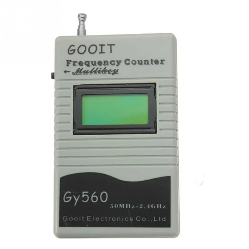 Устройство для тестирования частоты для двухстороннего радиоприемопередатчика GSM 50 МГц-2,4 ГГц GY560 счетчик частоты метр