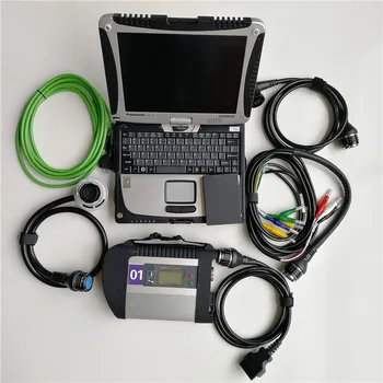 

Scanner Auto Repair Diagnosis Tool MB Star C4 SD C4 compact 4 + Used laptop computers CF19 4G+ 360GB SSD with V06/2020 software