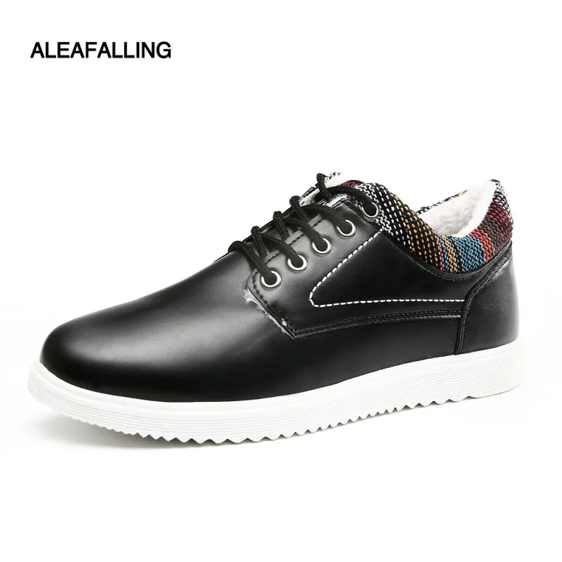 

Aleafalling Outdoor Men's Shoes Lace Up Relax Male's Martin Boots Spring Winter Street Trend Ankle Motorcycle Snow Boots CA19