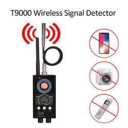 T9000 Беспроводной сигнала детектор Finder Анти Eavesdroped детектор анти откровенный камера, gps-трекер локатор защита конфиденциальности