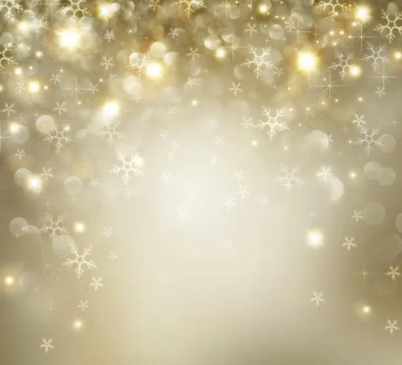 

Sequin Gold Sparkly Christmas Twinkle Bokeh snowflake photo backdrop Computer print party backgrounds