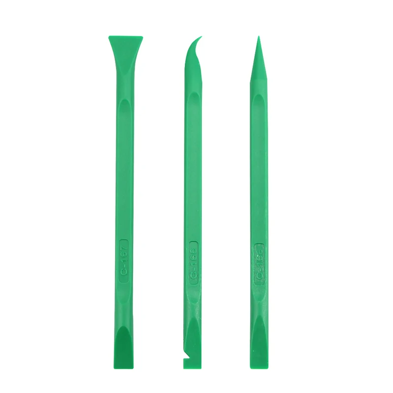 2Pcs Green Auto Car Audio Removal Installer Pry Repair Tool Kit for Car Radio Panel Door Clip Trim Dash Hand Tools set  Hot sale