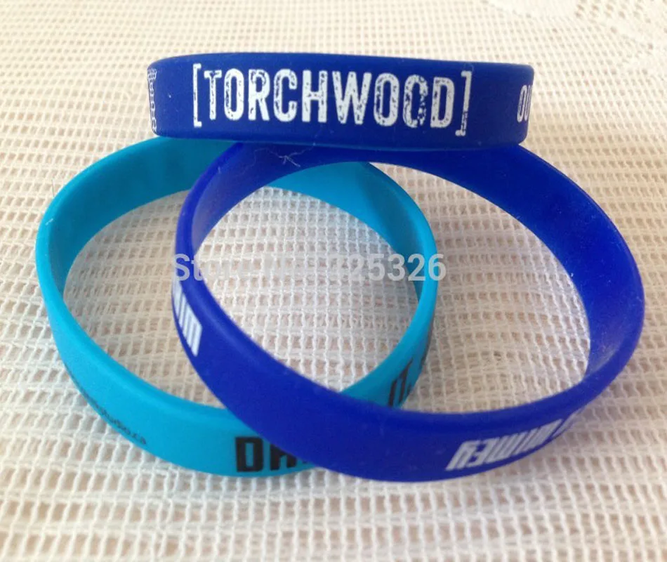 promotional gifts cheap blue silicon wristband custom personalized