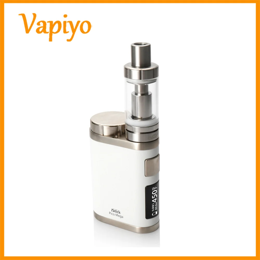 Original Eleaf iStick Pico Mega TC Kit 80W Electronic Cigarette Pico Mega Box Mod Vape 4ml Melo III Atomizer Tank Vaporizer