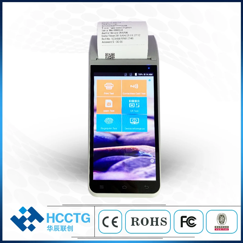 3g 4G и wifi NFC мобильный умный портативный терминал Android pos для ресторана HCC-Z91