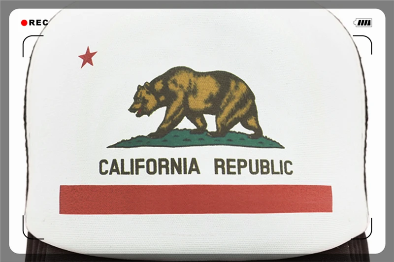 CLIMATE California, Кепка для водителя грузовика, мужская, медведь, флаг California, флаг, кепка s, женская, забавная, хип-хоп кепка, бейсбольная кепка, крутая, летняя, сетчатая Кепка