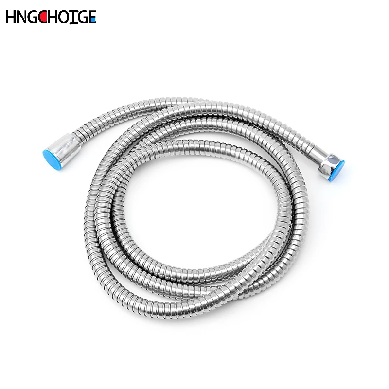 Replacement Anti twist Shower Hose 2m flexible Stainless Steel chrome shower head Bathroom water