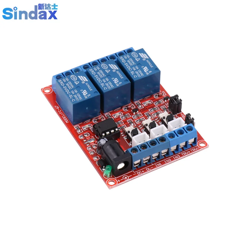 Buy Sindax 3 Channel Self Locking Interlock Push