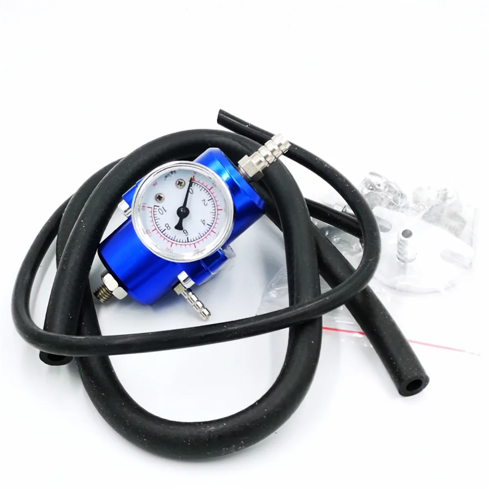 Car Adjustable Fuel Pressure Regulator with Gauge Fuel pressure