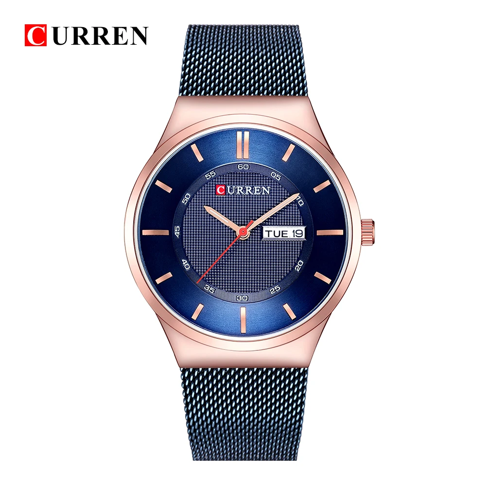 

Curren Mens Watches Top Luxury Brand Curren Men Unique Sports Watch Men's Quartz Date Clock Waterproof Wrist Watch Relogio Time