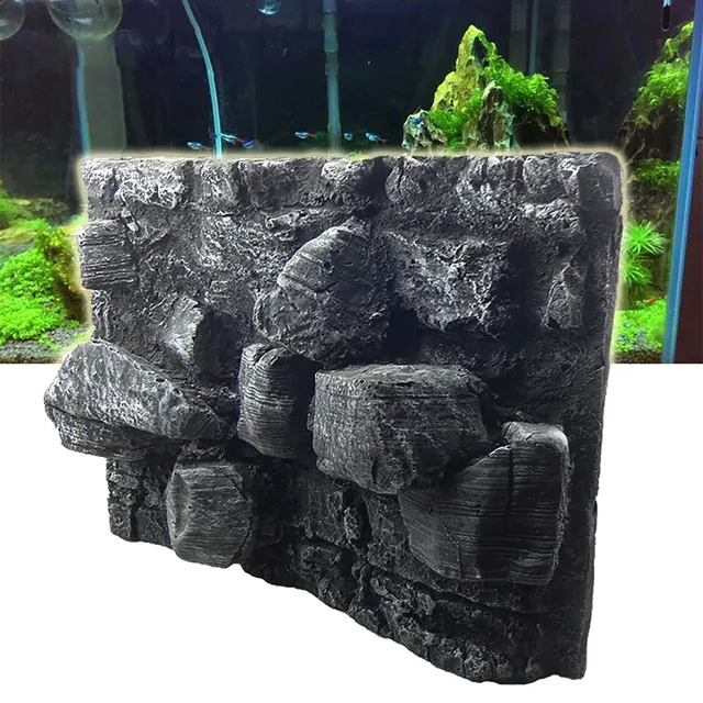 Terrarium Aquarium Reptile Box Decoration huge rock 3D