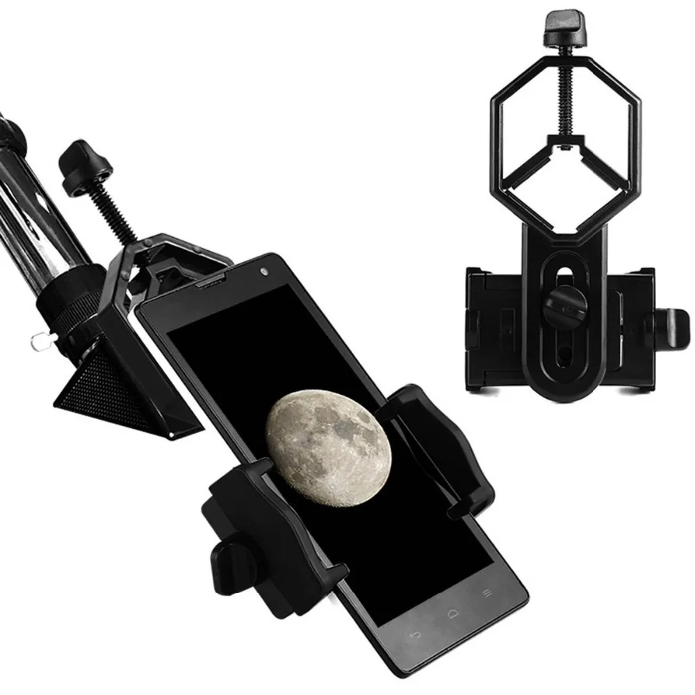 Универсальный микроскоп телескоп объектив камеры мобильный телефон фотография Стенд адаптер для iPhone samsung xiaomi прикрепить держатель телефона